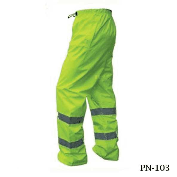 İş Pantolonu Reflektörlü Sarı Renk
